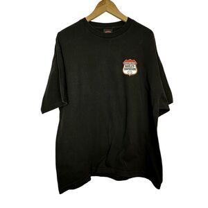 HARLEY-DAVIDSON Motorcycles Black Grand Canyon Tshirt Men’s Size 2XL